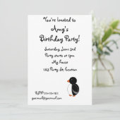 ブラックペンギン 招待状 (スタンド正面)