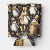 ブラックペンギン 缶クーラー (正面)