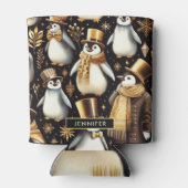 ブラックペンギン 缶クーラー (裏面)