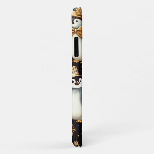 ブラックペンギン Case-Mate iPhoneケース (裏面/右)