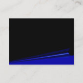 ブラックページカールプロファイルカード 名刺 (裏面)