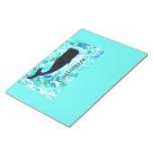 ブラックホエールサンダー_コーブブルー ノートパッド (アングル)