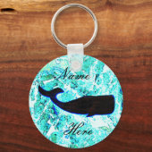 ブラックホエールブルーサンダー_コーブ キーホルダー (正面)