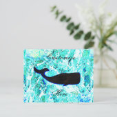 ブラックホエールブルーサンダー_コーブ ポストカード (スタンド正面)