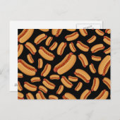 ブラックホットドッグ ポストカード (正面/裏面)