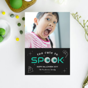 ブラックホラーアイ とにかくかわいいハロウィン写真 カード