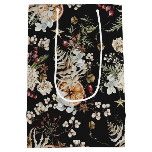 ブラックホリデイ抱き枕 ミディアムペーパーバッグ (裏面)