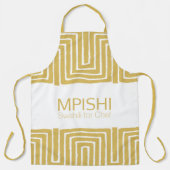 ブラックホリデージュネクククワンザ エプロン (正面)