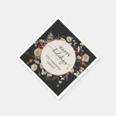 ブラックホリデーナプキンス スタンダードカクテルナプキン (角)