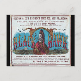 ブラックホーククリッパーセーリング ポストカード