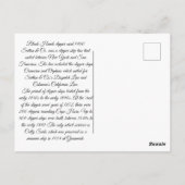 ブラックホーククリッパー帆走1900 ポストカード (裏面)