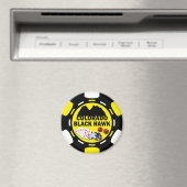 ブラックホークコロラドトランプのポーカーチップ マグネット (インサイチュ (食洗機))