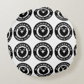 ブラックホークス枕 ラウンドクッション (裏面)