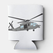 ブラックホークヘリコプター 缶クーラー (裏面)