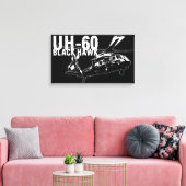 ブラックホーク キャンバスプリント (インサイチュ (リビング))