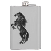 ブラックホースフラスコカスタム文字 フラスク (裏面)