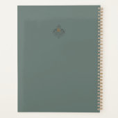 ブラックホースフリシアンホース – カレンダー、プランナー プランナー手帳 (裏面)