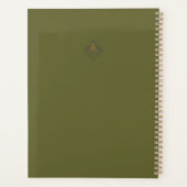 ブラックホースフリシアンホース – カレンダー、プランナー プランナー手帳 (裏面)