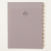 ブラックホースフリシアンホース – カレンダー、プランナー プランナー手帳 (裏面)