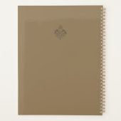 ブラックホースフリシアンホース – カレンダー、プランナー プランナー手帳 (裏面)