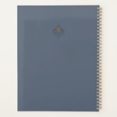 ブラックホースフリシアンホース – カレンダー、プランナー プランナー手帳 (裏面)