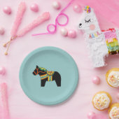 ブラックホースプレート ペーパープレート (パーティー)