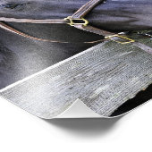 ブラックホースポートレート フォトプリント            (角)