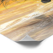 ブラックホース28" x 20インチ、バリューポスター(マット) ポスター (角)