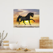 ブラックホース28" x 20インチ、バリューポスター(マット) ポスター (キッチン)