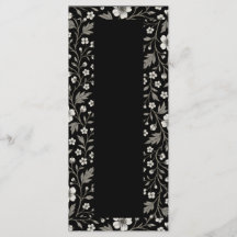 ブラックホーソーンフローラ境界デザイン