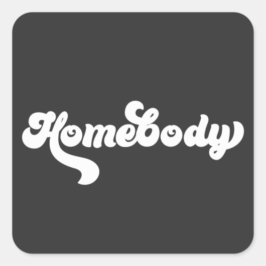 ブラックホームボディヴィンテージ型 スクエアシール (正面)