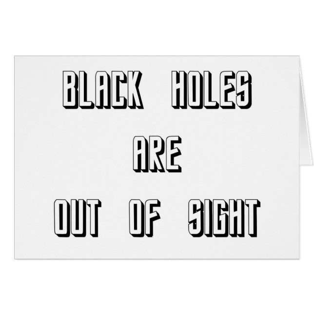 ブラックホールが見えない (正面横)