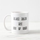 ブラックホールが見えない コーヒーマグカップ (左)