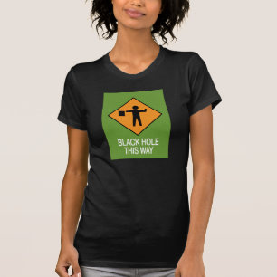 ブラックホールこの方法 Tシャツ