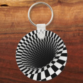 ブラックホールのキーチェーン キーホルダー (正面)