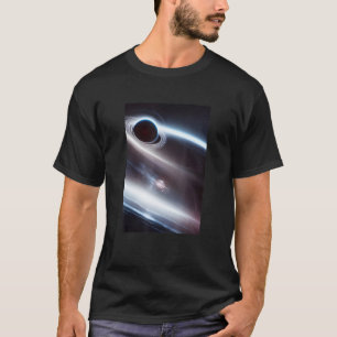 ブラックホールの外側スペース銀河系 Tシャツ