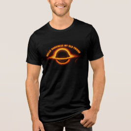 ブラックホールの星間会話 トライブレンドTシャツ