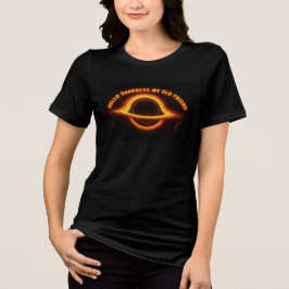 ブラックホールの星間会話 トライブレンドTシャツ