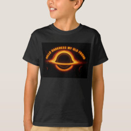 ブラックホールの星間会話 Tシャツ