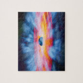 ブラックホールの流出 – アーティストカラフルコンセプト ジグソーパズル (縦)