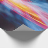 ブラックホールの流出 – アーティストカラフルコンセプト ラッピングペーパー (角)