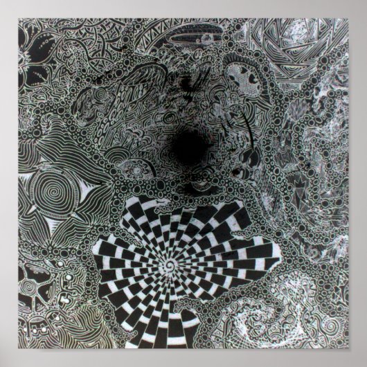 ブラックホールの知覚 ポスター (正面)