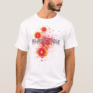 ブラックホールの録音のティー"火" Tシャツ