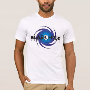 ブラックホールの録音の基本的な青 Tシャツ