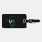 ブラックホールはむさぼり食います ラゲッジタグ (正面横)