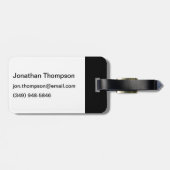 ブラックホールはむさぼり食います ラゲッジタグ (裏面横)