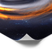 ブラックホールイン宇宙 ポスター (角)