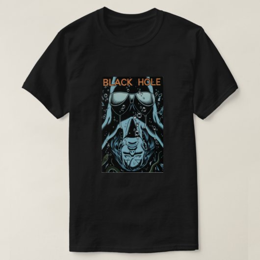 ブラックホールクラシック Tシャツ (デザイン正面)