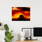 ブラックホールサン ポスター (ホームオフィス)