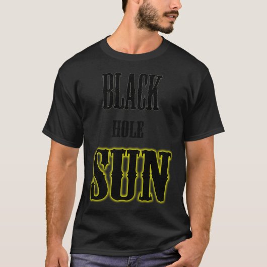 ブラックホールサン Tシャツ (正面)